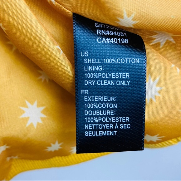 Twenty One || Canary Yellow Jacket; Size Medium - Picture 8 of 10